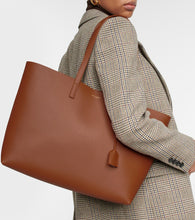 Saint Laurent Shopping E/W leather tote bag