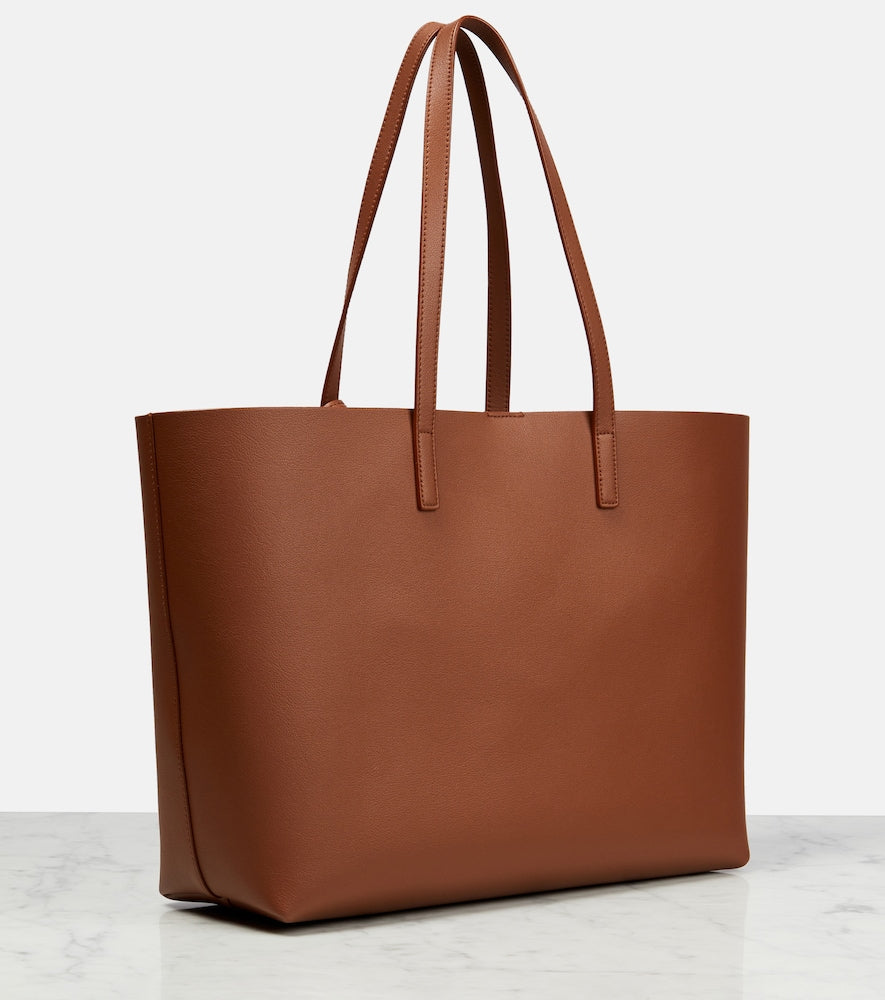 Saint Laurent Shopping E/W leather tote bag