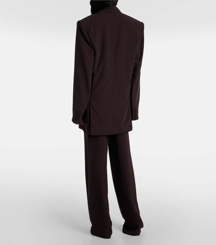 Saint Laurent Silk cr√É¬™pe blazer