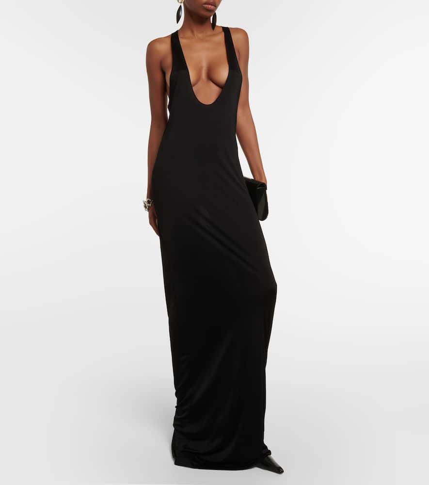 Saint Laurent Sleeveless maxi dress
