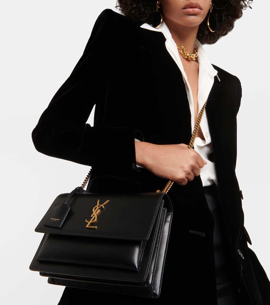 Saint Laurent Sunset Medium leather shoulder bag