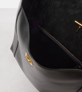 Saint Laurent Tanger leather tote bag