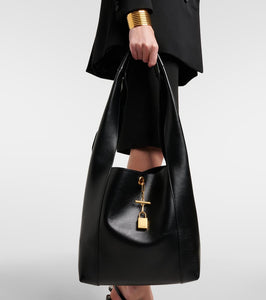 Saint Laurent Tanger leather tote bag