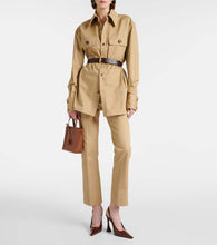 Saint Laurent Toy Shopping Mini leather tote bag