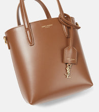 Saint Laurent Toy Shopping Mini leather tote bag