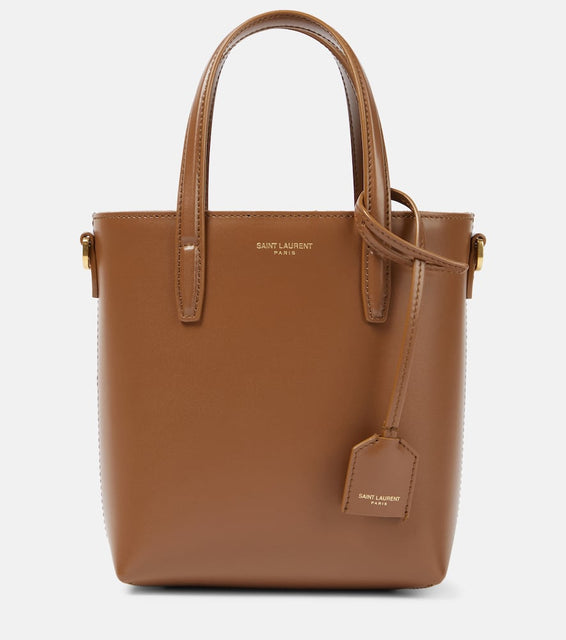 Saint Laurent Toy Shopping Mini leather tote bag. Shop Saint Laurent Shoulder Bags for women now.