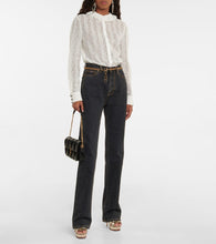 Saint Laurent Tribute 135 leather platform sandals