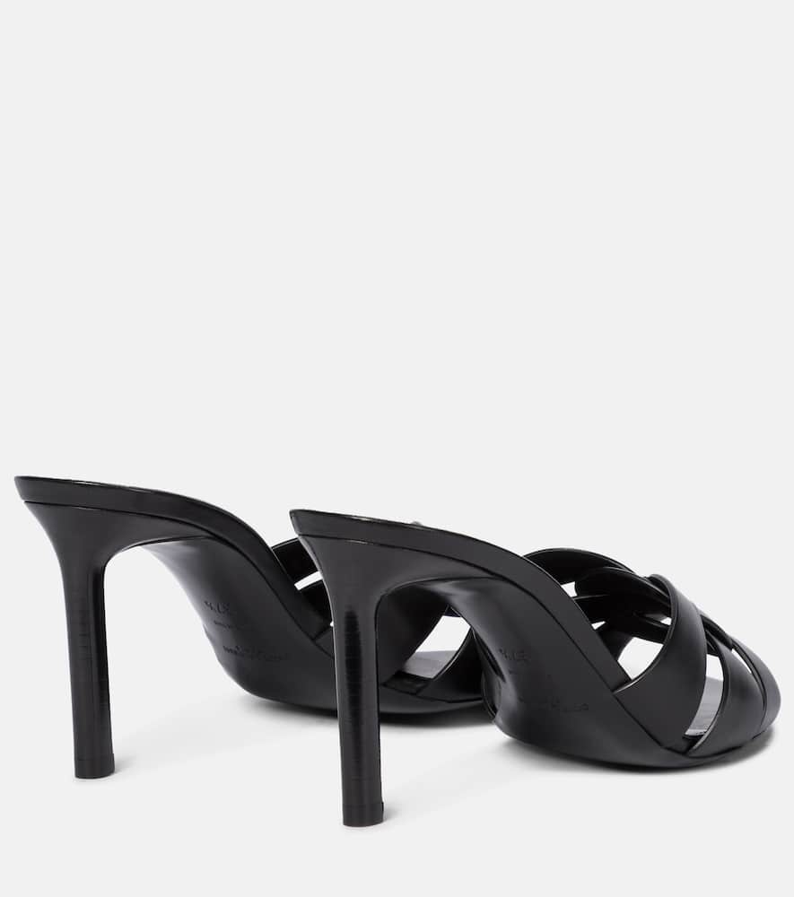 Saint Laurent Tribute 85 leather sandals