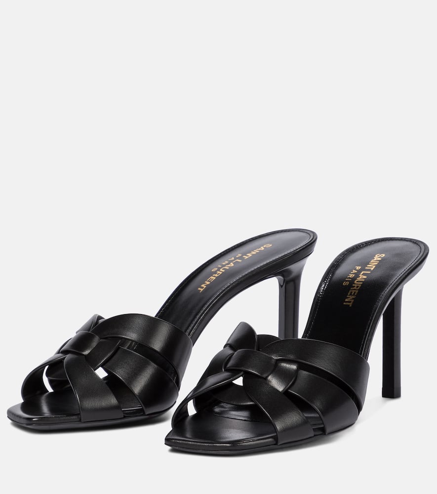 Saint Laurent Tribute 85 leather sandals