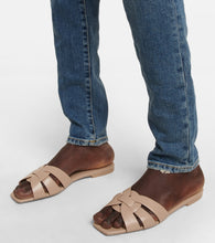 Saint Laurent Tribute Nu Pieds 05 leather sandals