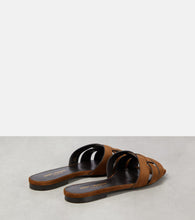 Saint Laurent Tribute Nu Pieds 05 suede slides