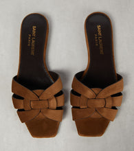 Saint Laurent Tribute Nu Pieds 05 suede slides