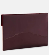 Saint Laurent Uptown patent leather clutch