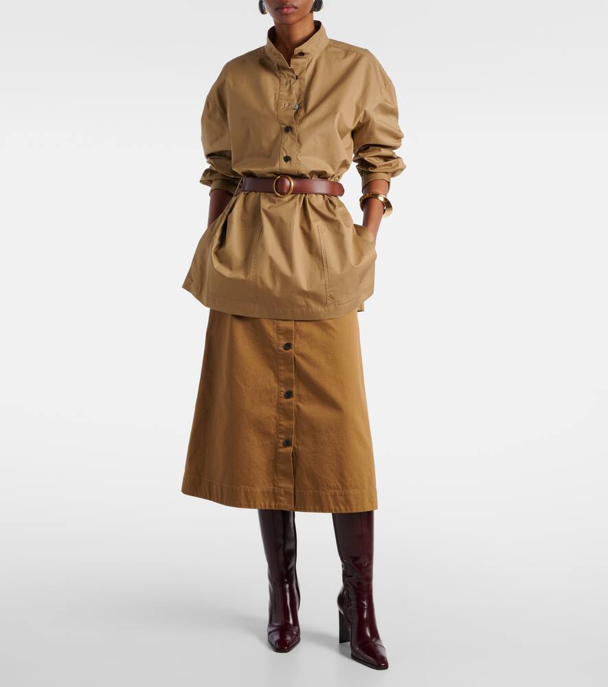Saint Laurent Venetia leather knee-high boots