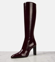 Saint Laurent Venetia leather knee-high boots