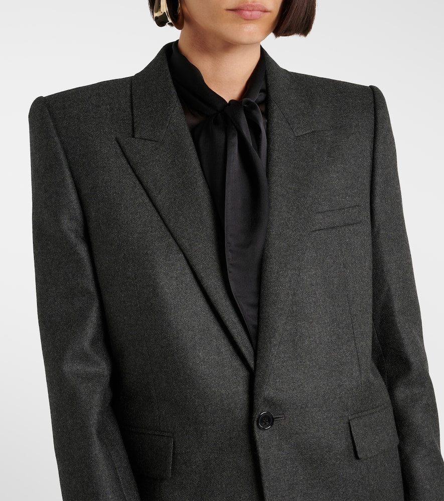Saint Laurent Veste cashmere blazer