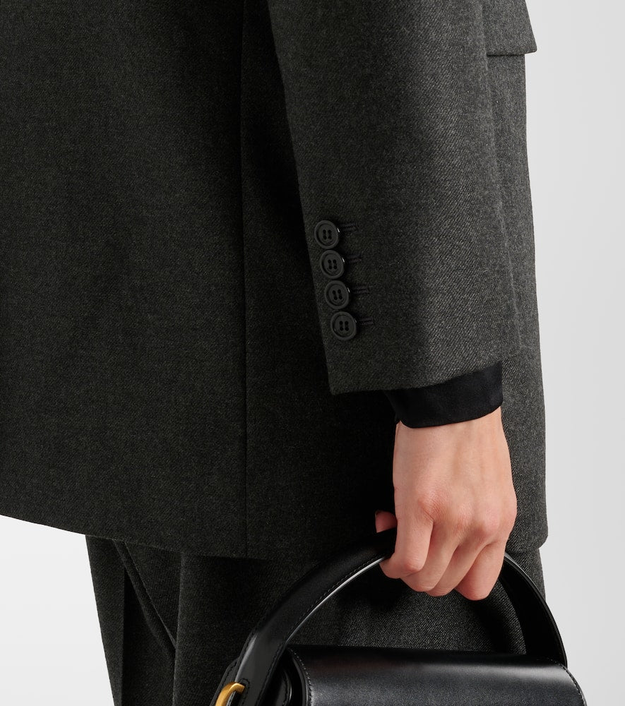 Saint Laurent Veste cashmere blazer