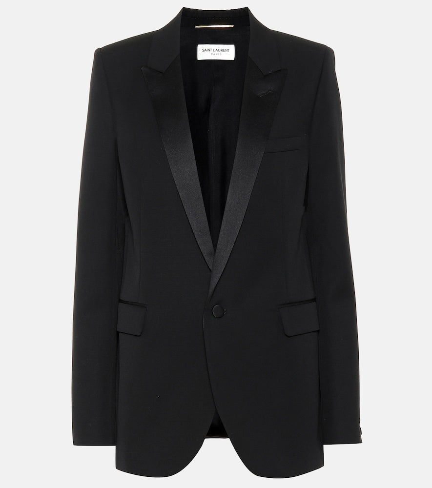 Saint Laurent Virgin wool blazer - 圣罗兰纯羊毛西装外套