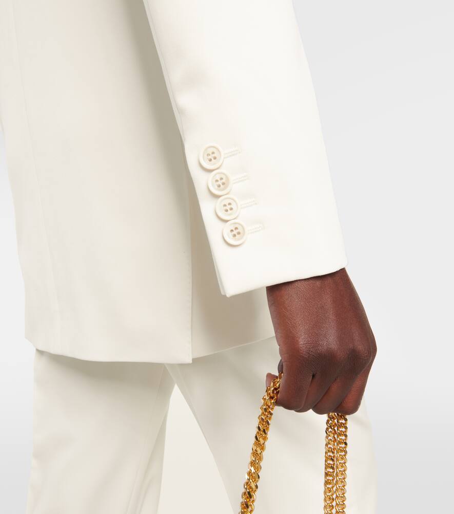 Saint Laurent Virgin wool gabardine blazer