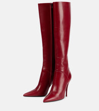 Saint Laurent Vivian leather knee-high boots