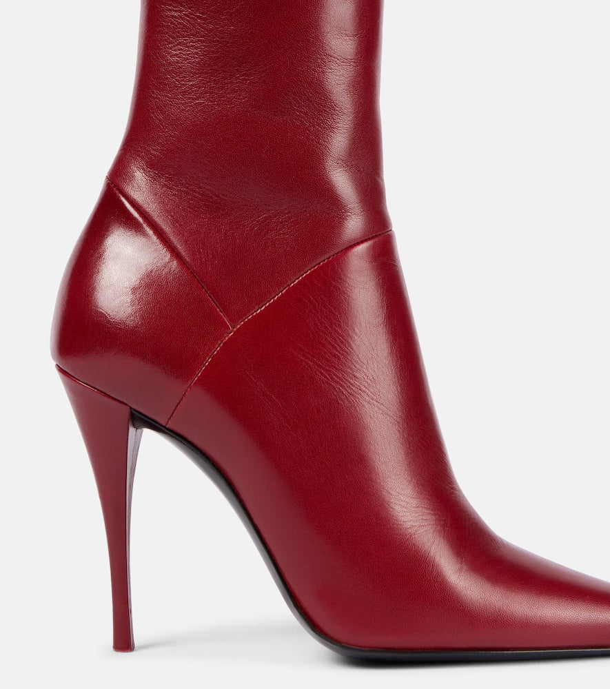 Saint Laurent Vivian leather knee-high boots