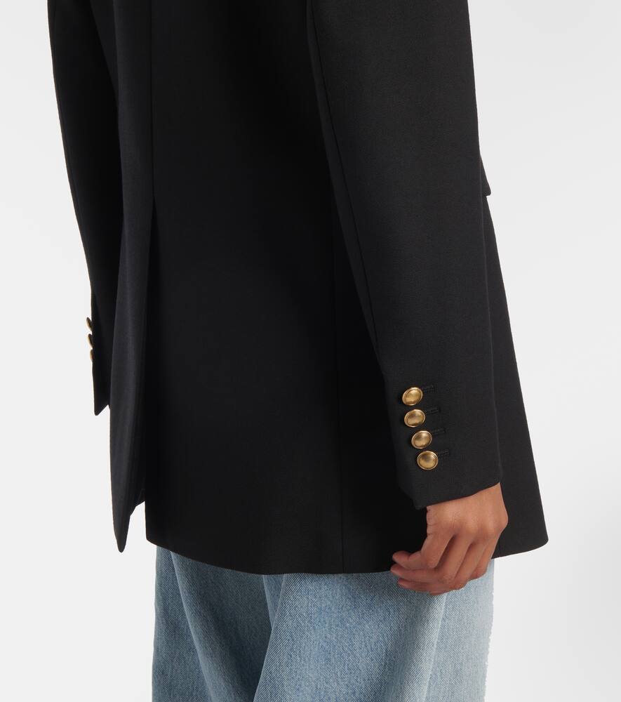 Saint Laurent Wool gabardine blazer