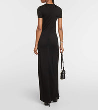 Saint Laurent Wool jersey T-shirt dress