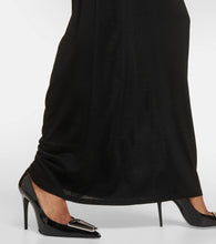 Saint Laurent Wool jersey T-shirt dress