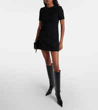 Saint Laurent Wool minidress