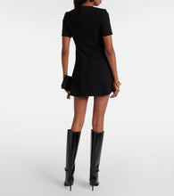 Saint Laurent Wool minidress