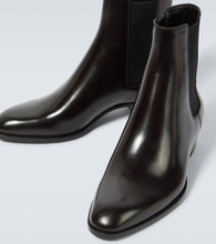 Saint Laurent Wyatt leather Chelsea boots