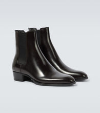 Saint Laurent Wyatt leather Chelsea boots
