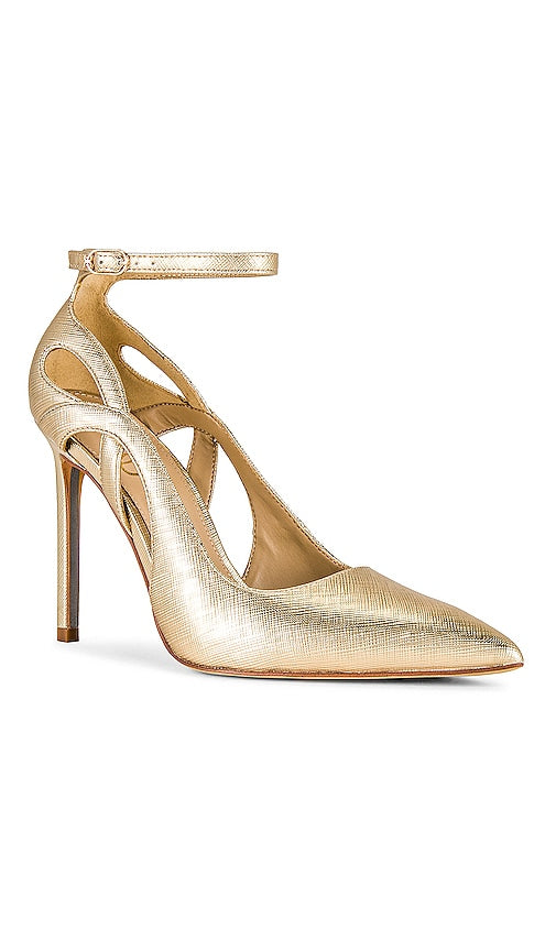 Sam Edelman Adelisa Pump in Metallic Gold