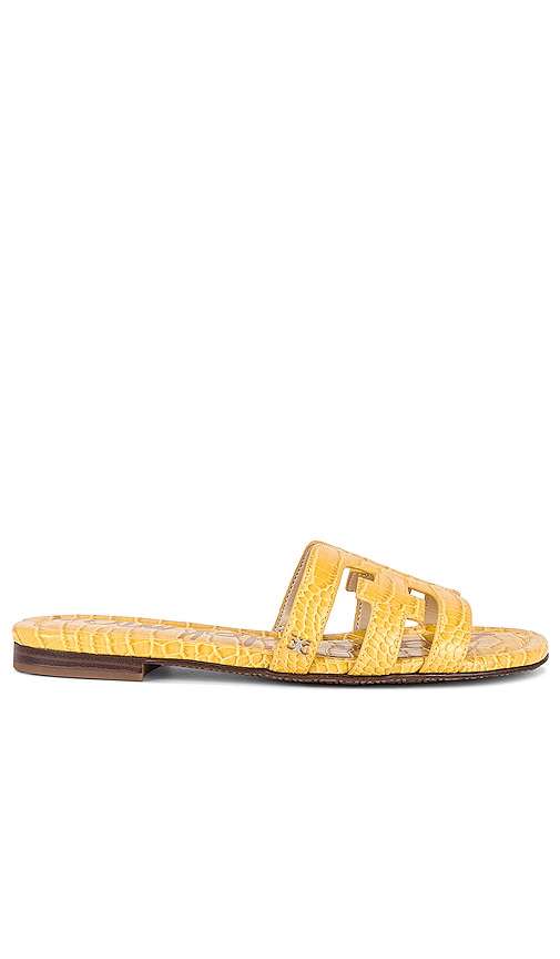Sam Edelman Bay Sandal in Yellow - Sandale Sam Edelman Bay en jaune - Sam Edelman Bay 黄色凉鞋 - Sam Edelman Bay Sandale in Gelb - Sam Edelman 베이 샌들 옐로우 색상 - Sandalo Bay Sam Edelman in giallo