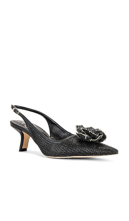 Sam Edelman Bianka Flora Pump in Black