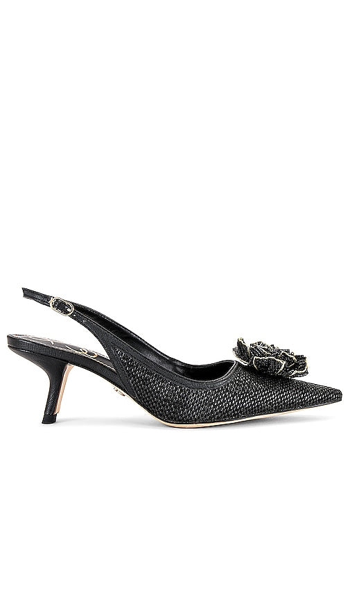 Sam Edelman Bianka Flora Pump in Black - Escarpins Sam Edelman Bianka Flora en noir - Sam Edelman Bianka Flora 黑色高跟鞋 - Sam Edelman Bianka Flora Pump in Schwarz - Sam Edelman 비앙카 플로라 펌프스 블랙 색상 - Sam Edelman Décolleté Bianka Flora in nero