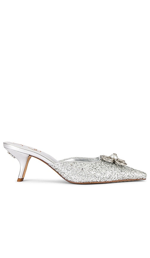 Sam Edelman Bianka Tour Mule in Metallic Silver - Sam Edelman - Mules Bianka Tour en argent métallisé - Sam Edelman Bianka 金属银色旅行穆勒鞋 - Sam Edelman Bianka Tour Mule in Metallic-Silber - Sam Edelman Bianka 투어 뮬 메탈릭 실버 소재 - Sam Edelman Bianka Tour Mule in argento metallizzato
