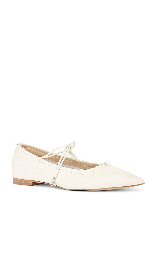 Sam Edelman Bri Flat in Ivory