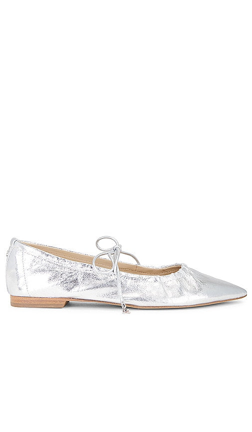 Sam Edelman Bri Flat in Metallic Silver - Sam Edelman Bri Flat en argent métallisé - Sam Edelman Bri 金属银色平底鞋 - Sam Edelman Bri Flat in Metallic-Silber - Sam Edelman 브리 플랫 슈즈 - Sam Edelman Bri Flat in argento metallizzato