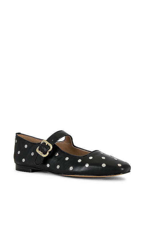 Sam Edelman Michaela Stud Flat in Black