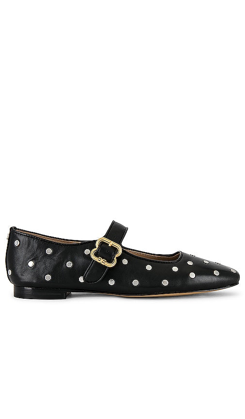 Sam Edelman Michaela Stud Flat in Black - Sam Edelman Michaela Stud plat en noir - Sam Edelman Michaela 黑色铆钉平底鞋 - Sam Edelman Michaela Stud Flat in Schwarz - Sam Edelman Michaela 스터드 플랫 색상 - Sam Edelman Michaela Stud Flat in nero