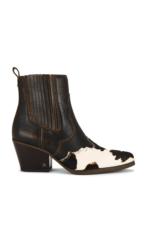 Sam Edelman West Boot in Brown | Brown Multi Ankle Boots for Women