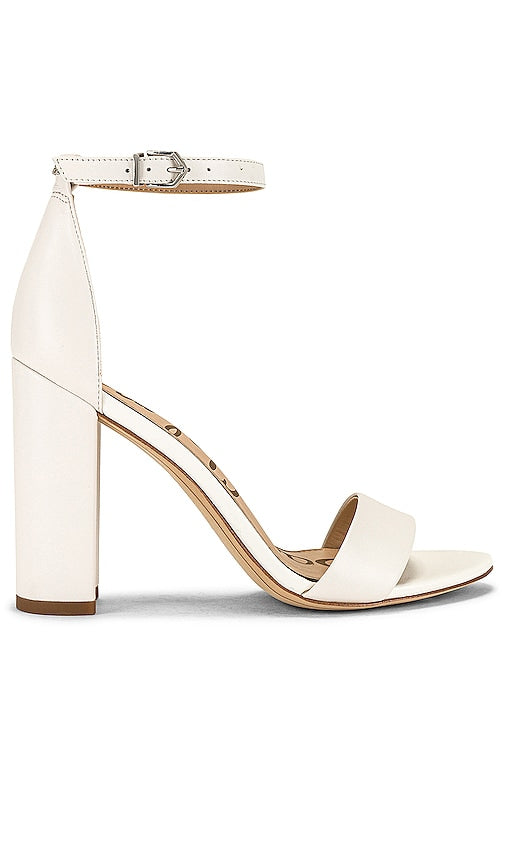 Sam Edelman Yaro Heel in White - Talon Sam Edelman Yaro en blanc - Sam Edelman Yaro 白色高跟鞋 - Sam Edelman Yaro Heel in Weiß - Sam Edelman 야로 힐 화이트 색상 - Sam Edelman Tacco Yaro in bianco