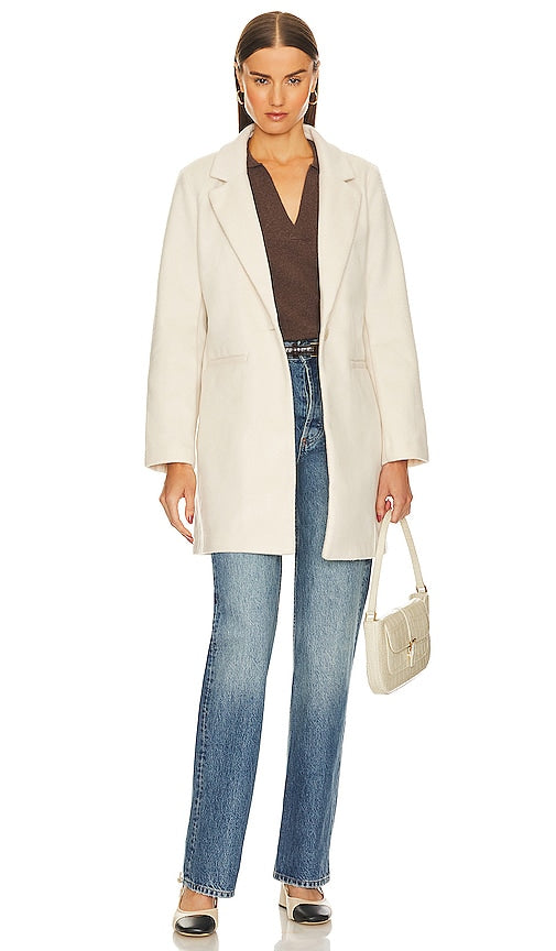 Sanctuary Carly Coat in Cream