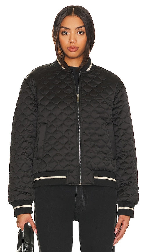 Sanctuary Marilyn Bomber Jacket in Black