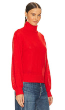 Sanctuary Ruched Sleeve Top in Red