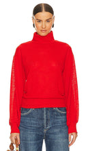 Sanctuary Ruched Sleeve Top in Red - Haut à manches froncées Sanctuary en rouge - Sanctuary 红色褶饰袖上衣 - Sanctuary-Oberteil mit gerafften Ärmeln in Rot - Sanctuary 셔링 슬리브 탑 - Top con maniche arricciate Sanctuary in rosso