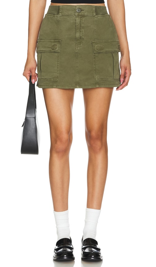 Sanctuary Surplus Essential Skirt in Olive - Jupe essentielle Sanctuary Surplus en olive - Sanctuary Surplus 橄榄色基本款半身裙 - Sanctuary Surplus Essential Rock in Oliv - Sanctuary Surplus 에센셜 스커트 - Gonna essenziale Sanctuary Surplus in verde oliva