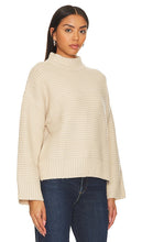 Sanctuary Waffle Knit Sweater in Ivory