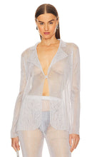 Santa Brands Shirt Jacket With A Button in White - Santa Brands - Veste chemise avec bouton en blanc - Santa Brands 白色纽扣衬衫夹克 - Santa Brands Hemdjacke mit Knopf in Weiß - Santa Brands 버튼 셔츠 자켓 화이트 색상 - Giacca camicia Santa Brands con bottone in bianco